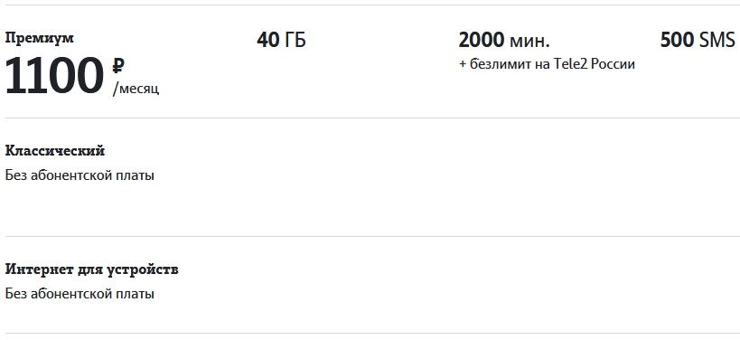 Обзор тарифов Теле2 в Брянске и области в 2021 году