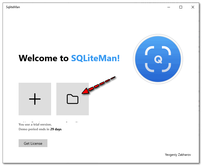 программа Sqliteman для просмотра файла с паролями в Гугл Хром