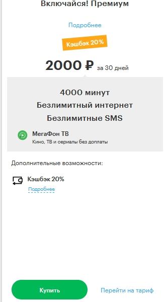 Описание тарифов Мегафон для Новосибирска в 2021 году